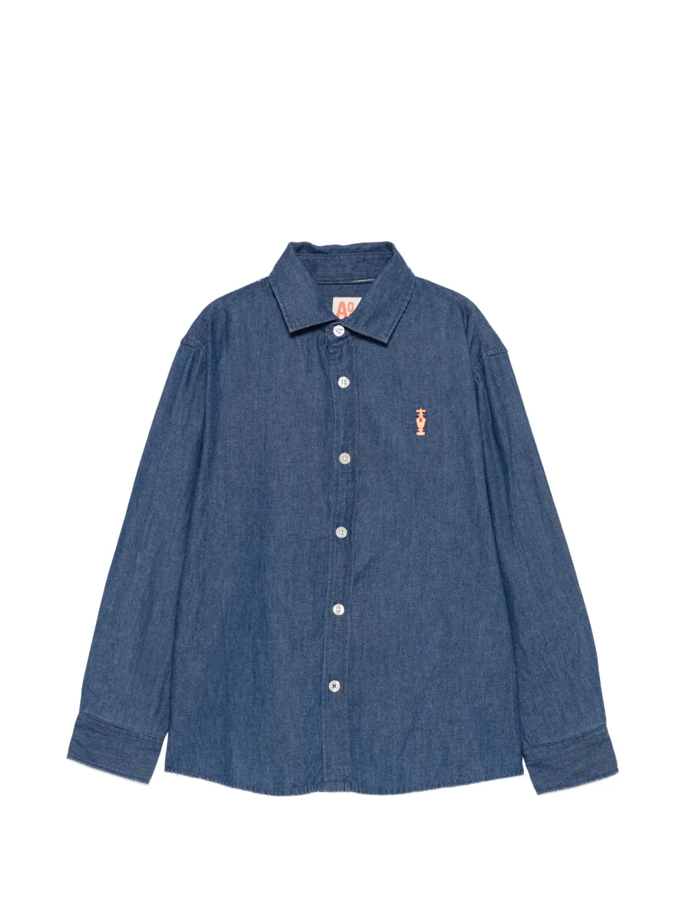 American Outfitters Kids Besticktes Hemd - Blau