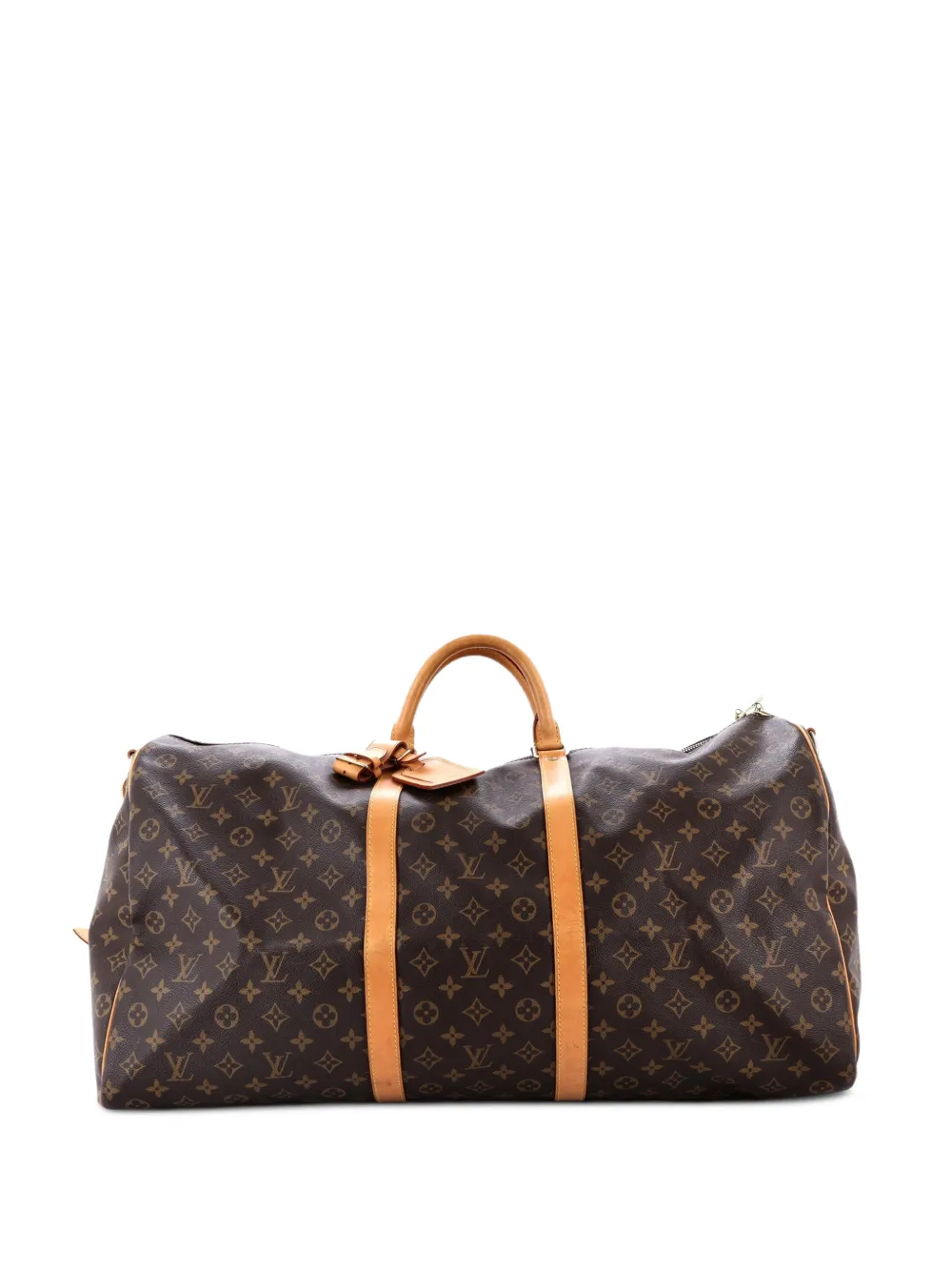 Louis Vuitton Pre-Owned Keepall Bandouliere Bag Monogram Canvas 60 travel bag - Marrone