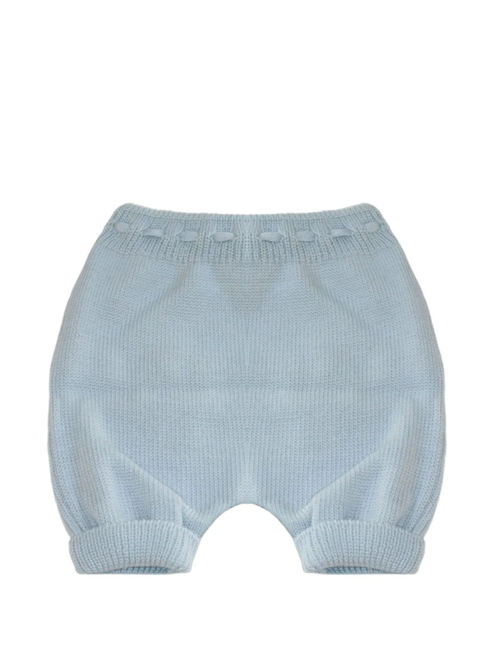 Little Bear Gebreide broek van scheerwol Blauw