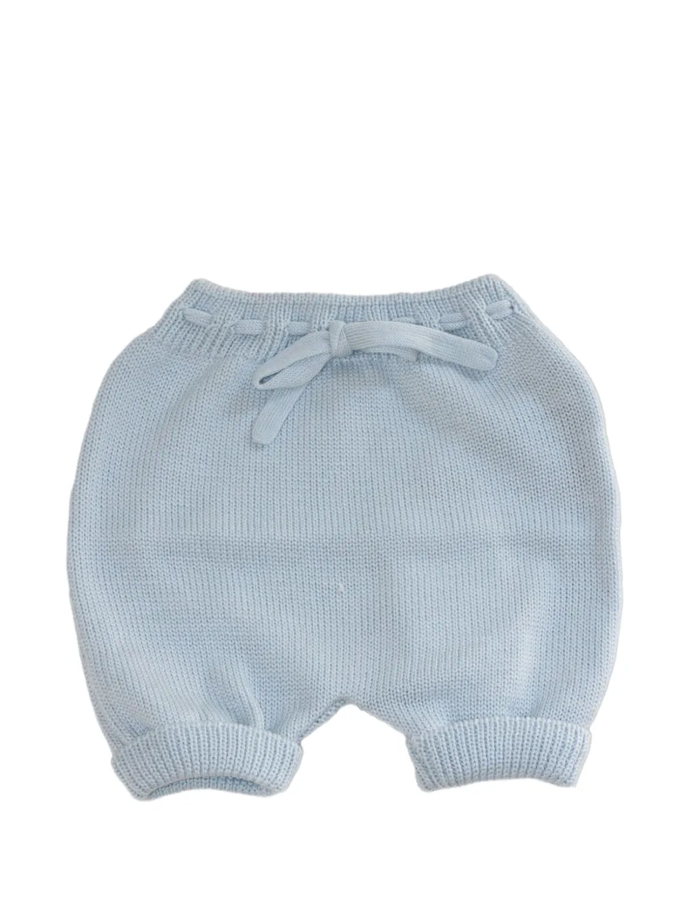 Little Bear knitted virgin-wool trousers - Blu