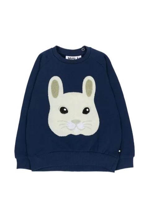 Molo rabbit-patch sweater