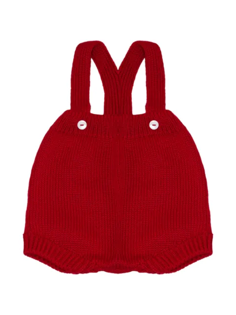 Little Bear knitted dungarees