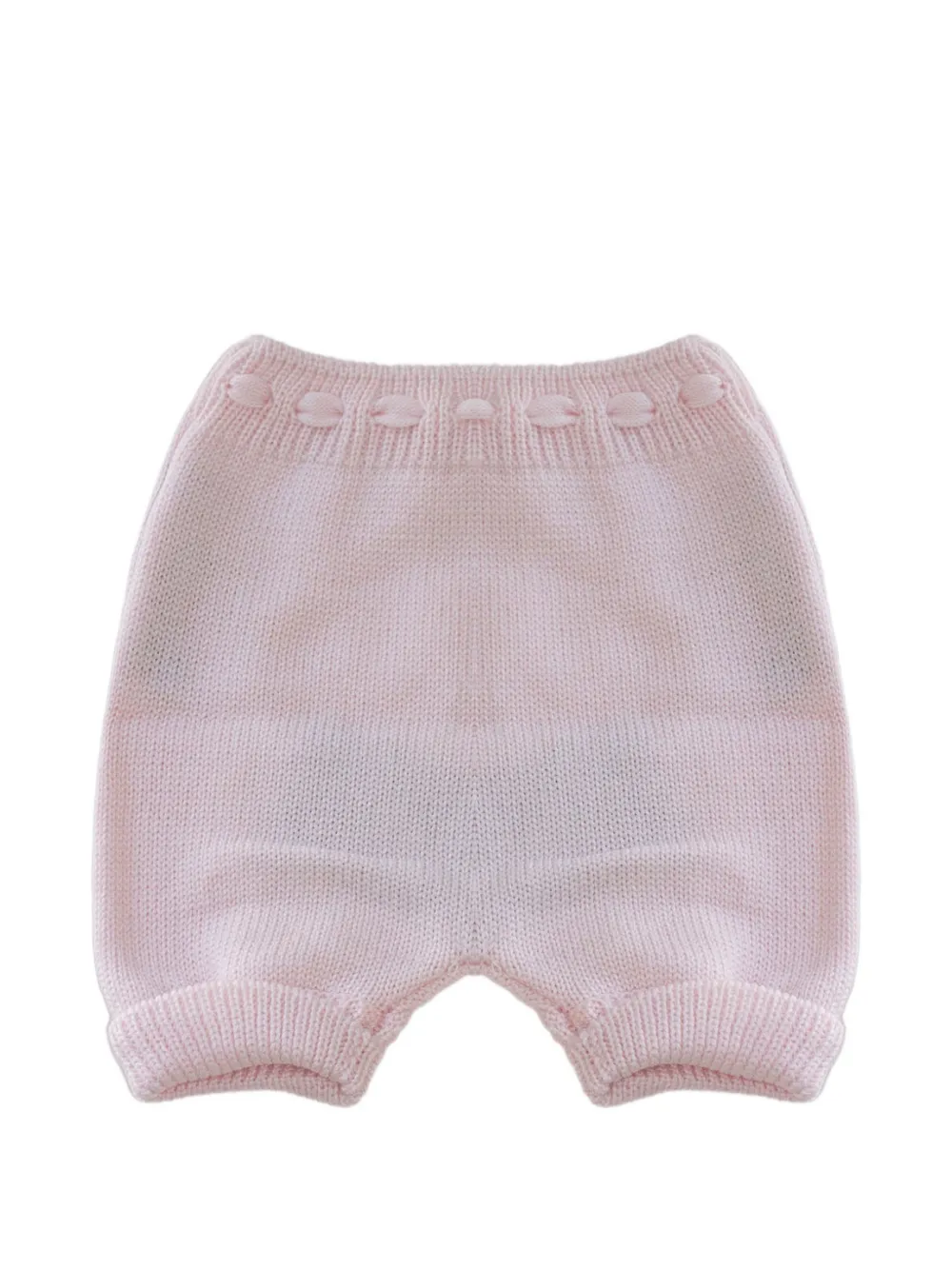 Little Bear Gebreide broek met strikdetail Roze