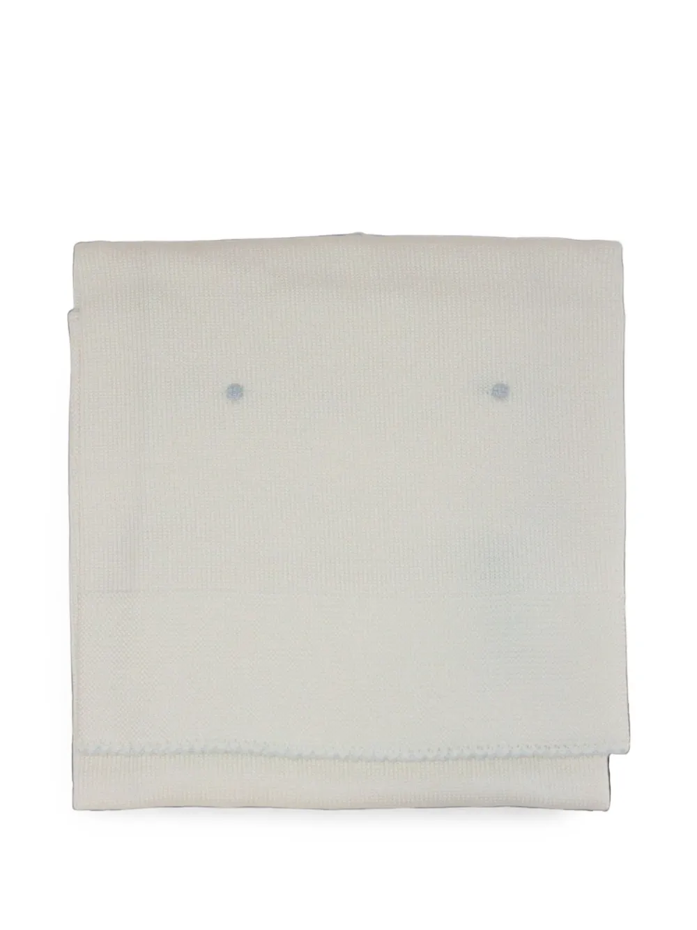 Little Bear embroidered knit blanket - Toni neutri