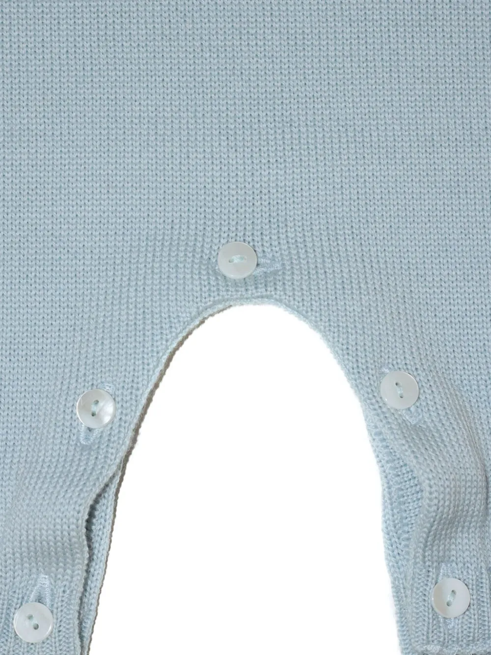 Little Bear Romper met Peter Pan-kraag en beer-patroon Blauw