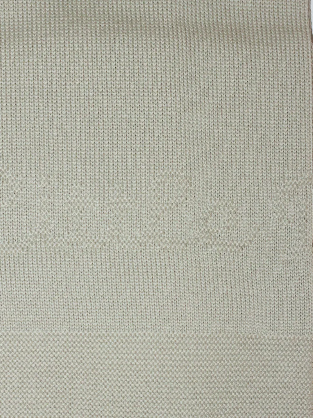 Little Bear Gebreide deken met stockinette-stiksel Beige