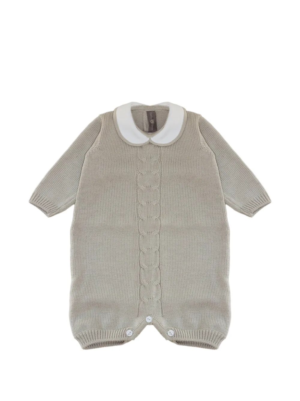 Little Bear Tutina con colletto alla Peter Pan - Toni neutri