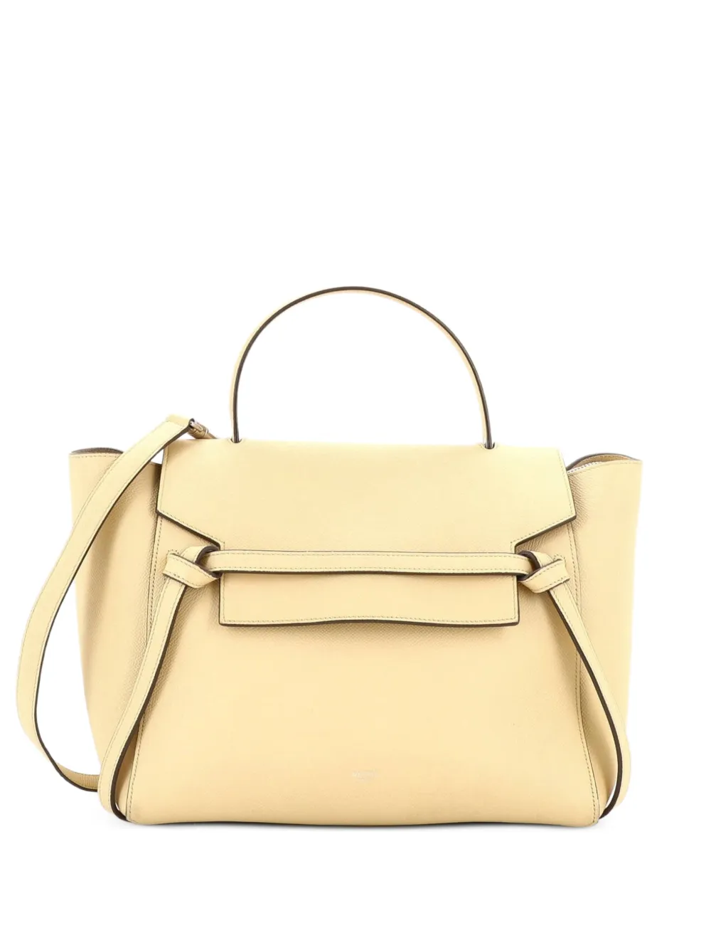 Celine Pre-Owned Borsa a spalla mini in pelle - Giallo