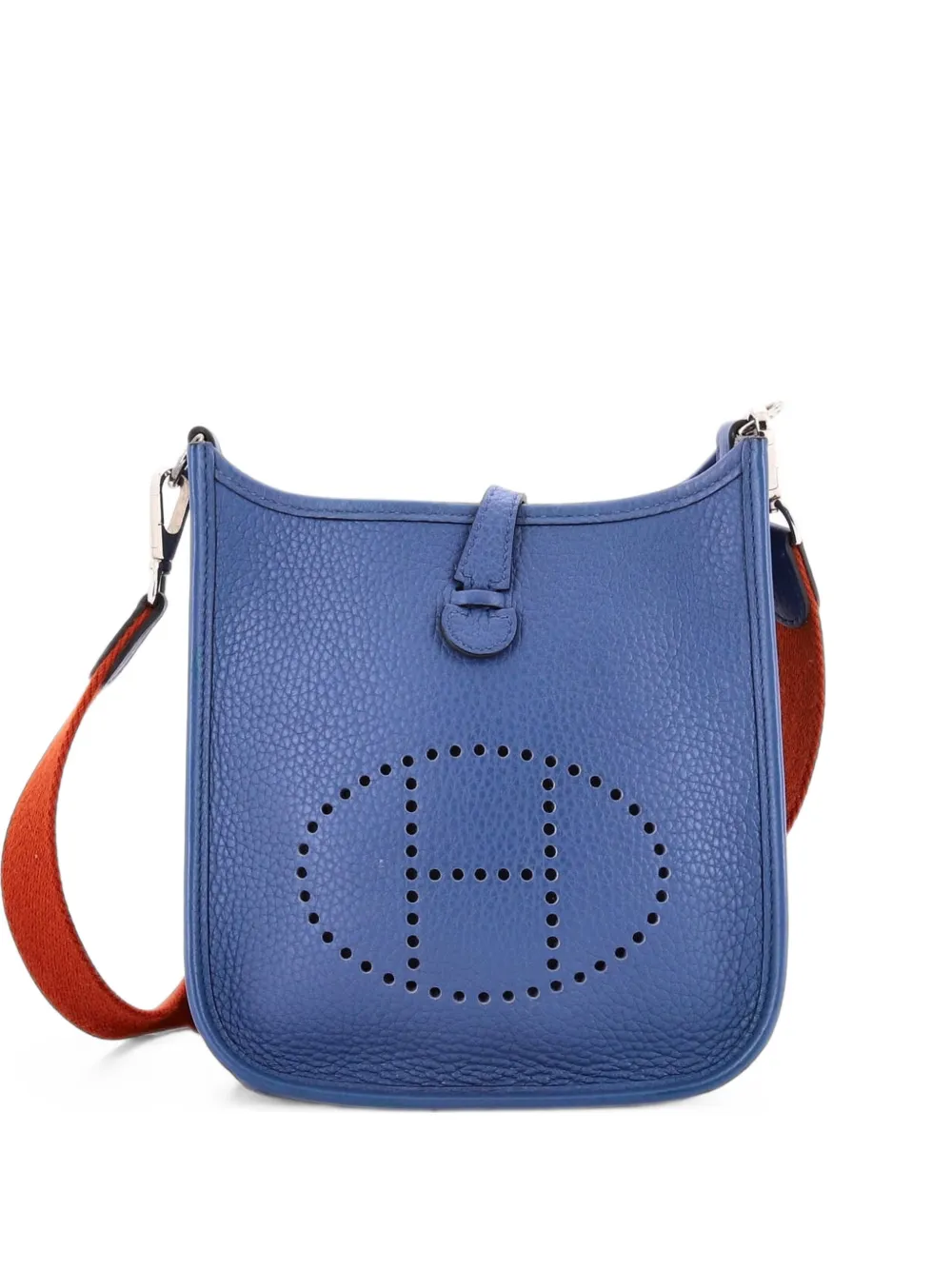 Hermès Pre-Owned Evelyne Gen III Clemence TPM Umhängetasche - Blau