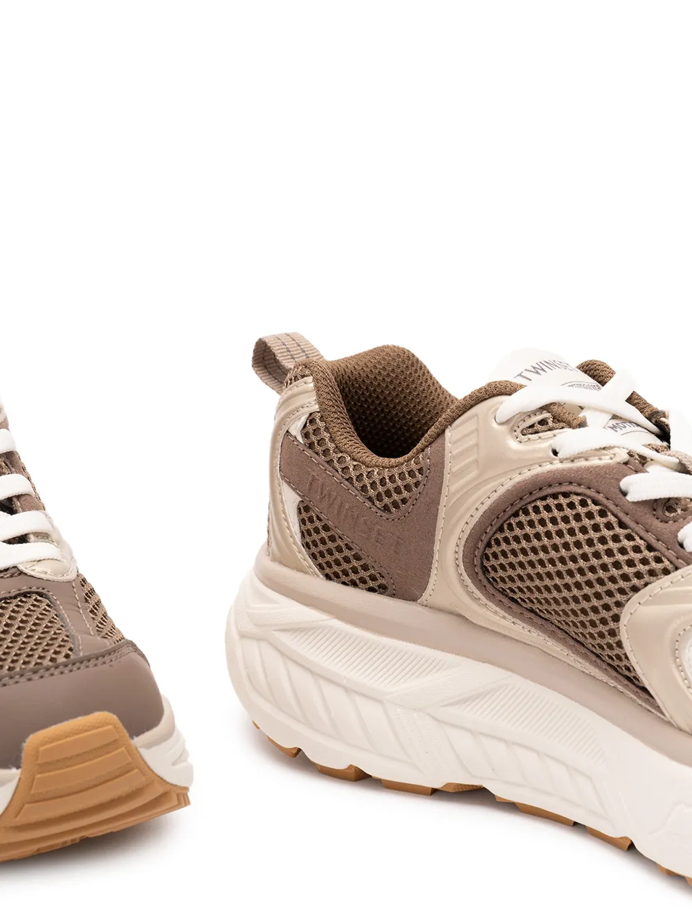 TWINSET x Fessura hardloopschoenen Bruin