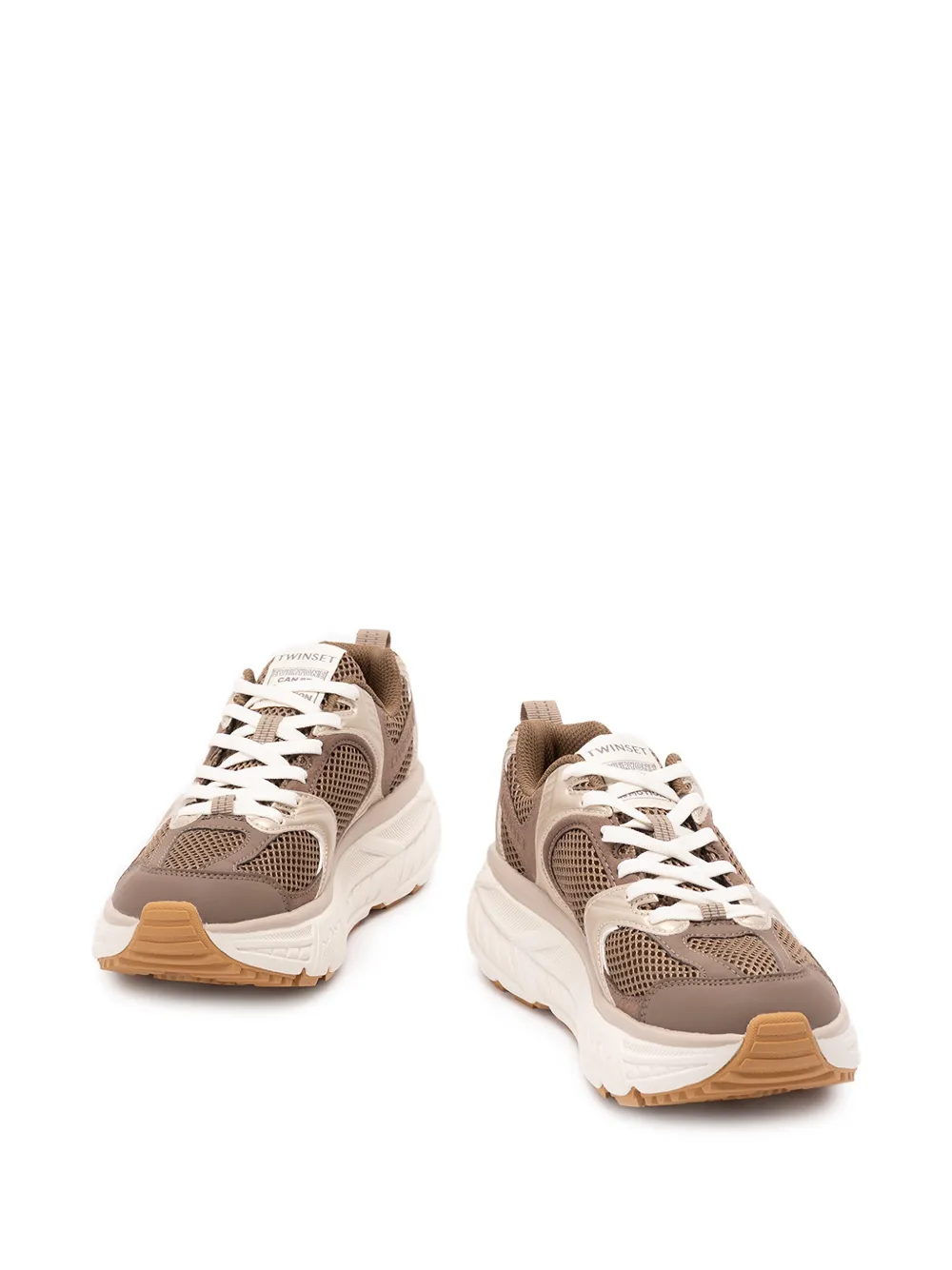 TWINSET x Fessura hardloopschoenen Bruin