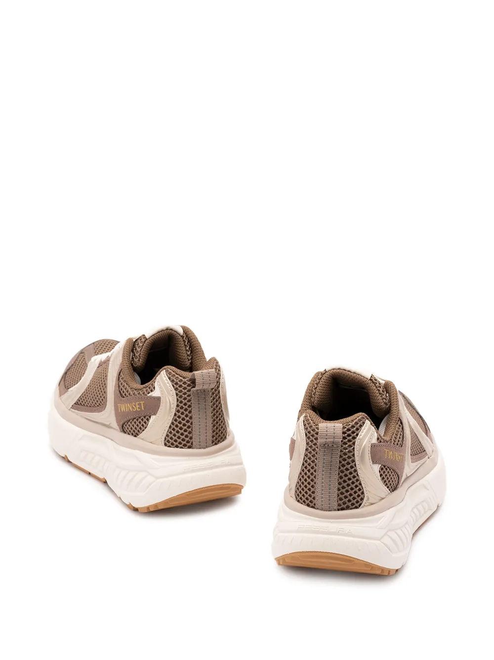 TWINSET x Fessura hardloopschoenen Bruin