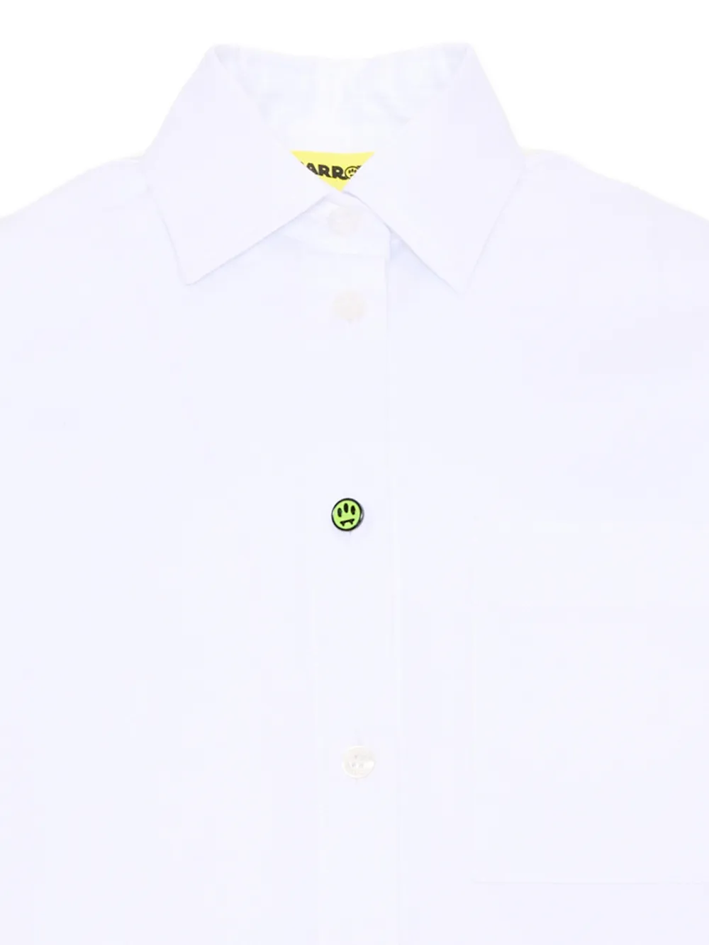 Barrow kids Shirt met logoprint Wit