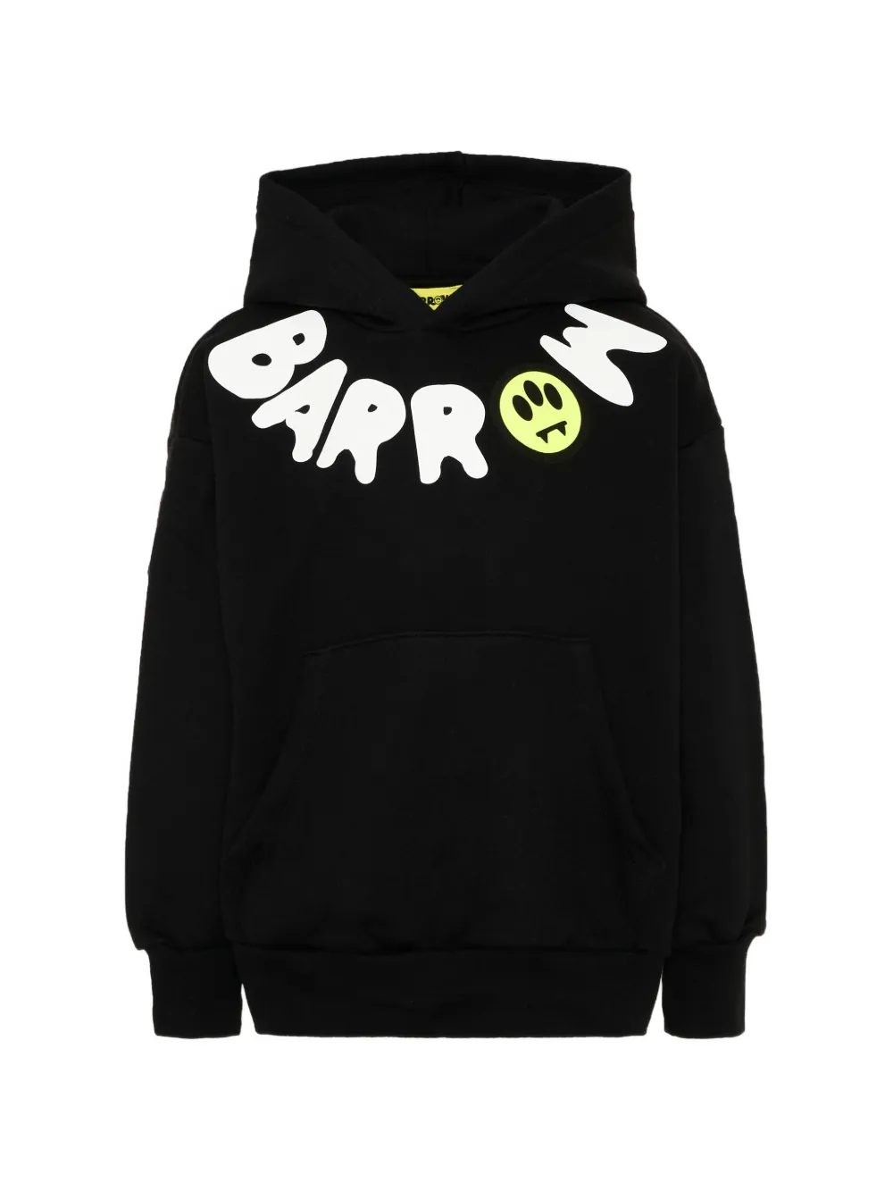 Barrow kids logo-print hoodie - Nero
