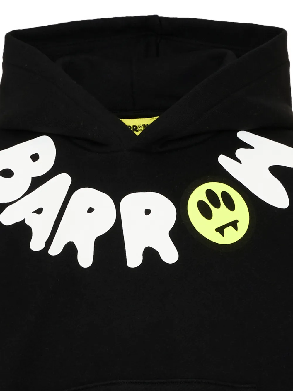 Barrow kids Hoodie met logoprint Zwart