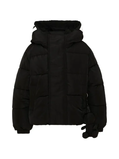 Barrow kids logo-print quilted jacket