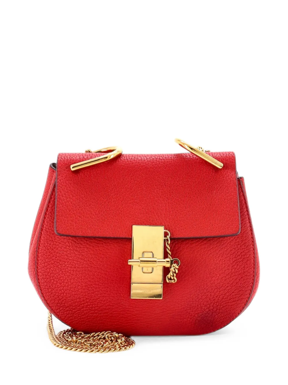 Chloé Pre-Owned Drew Leather Small crossbody bag - Rot