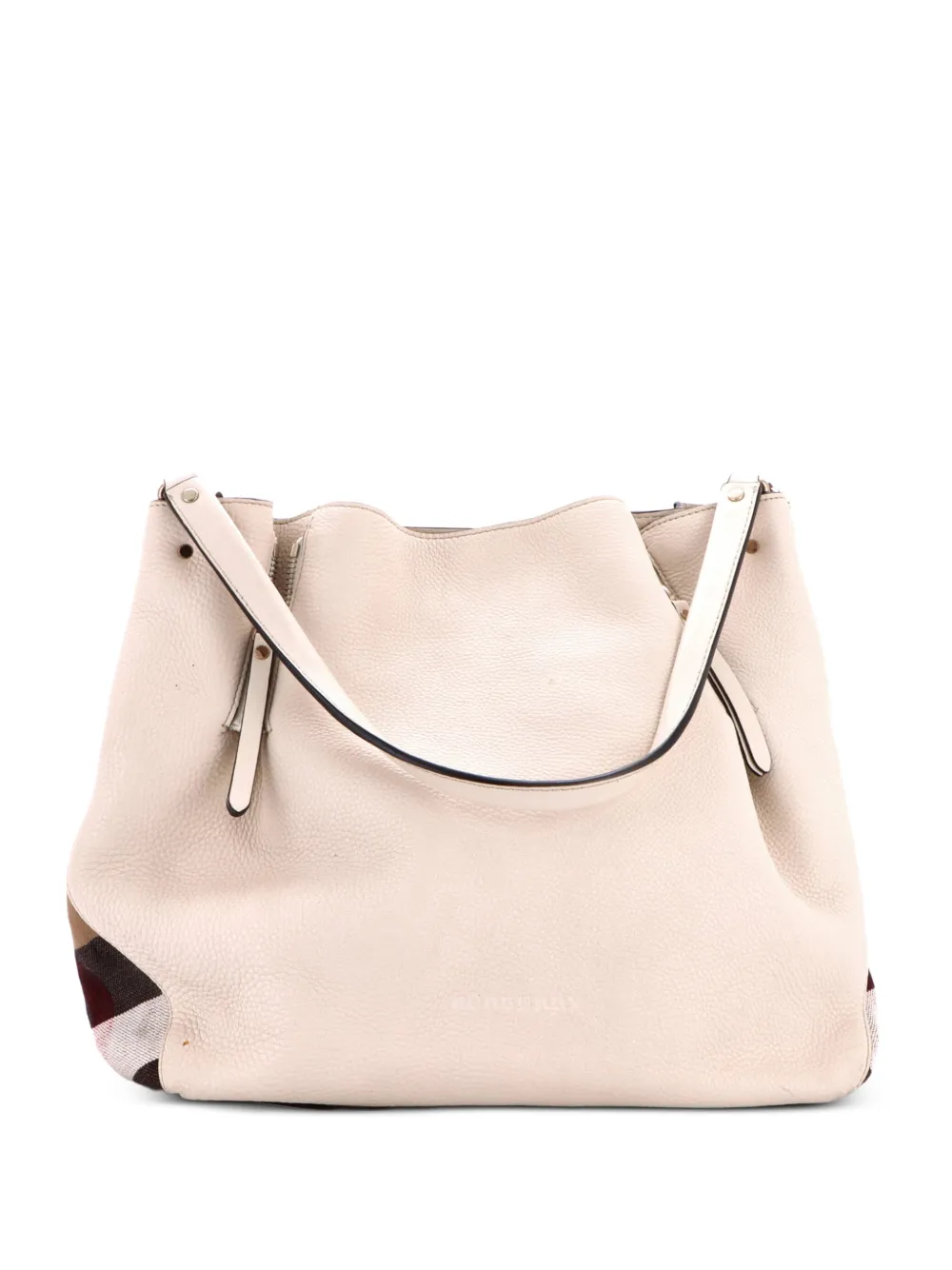Burberry Pre-Owned Borsa tote Maidstone media - Bianco