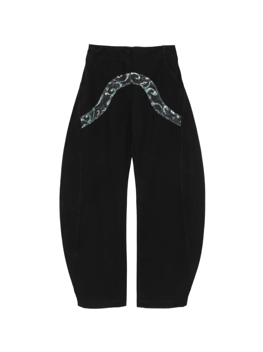 MITILIANE COUTURE barrel-leg trousers