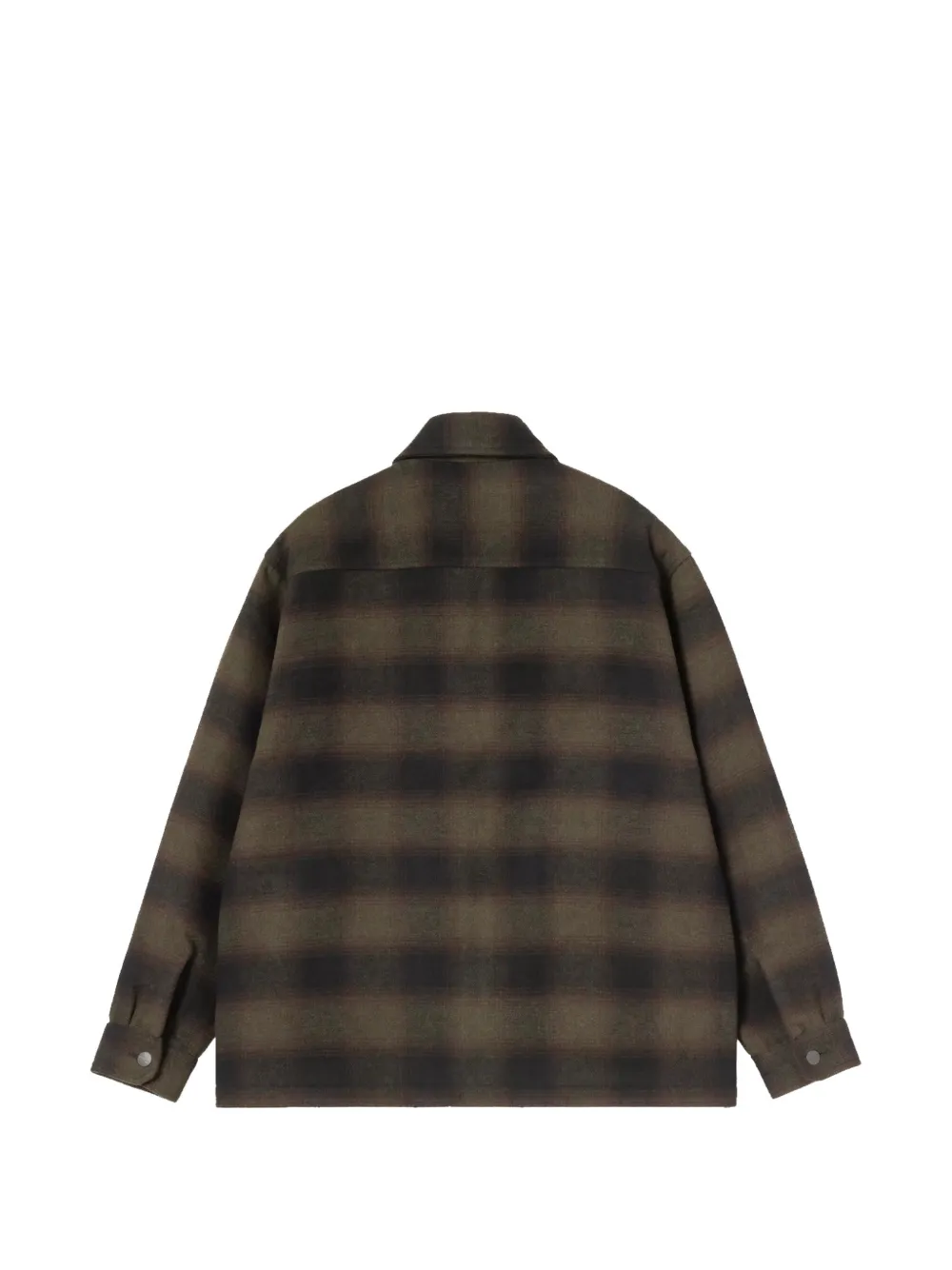Carhartt WIP Alton geruit twill jack Bruin