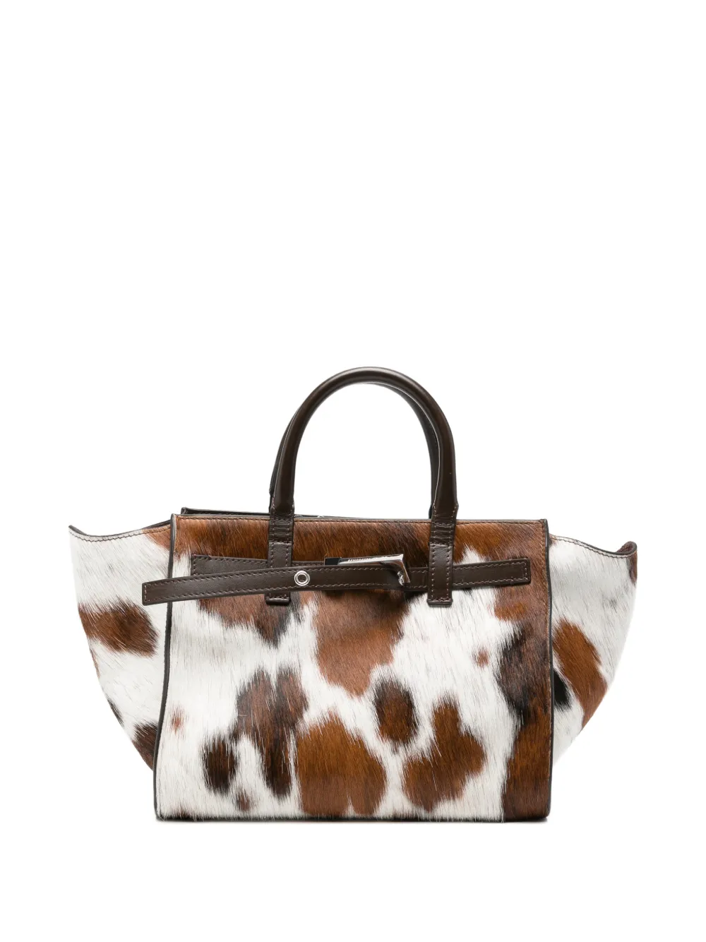 Benedetta Bruzziches cow-print tote bag