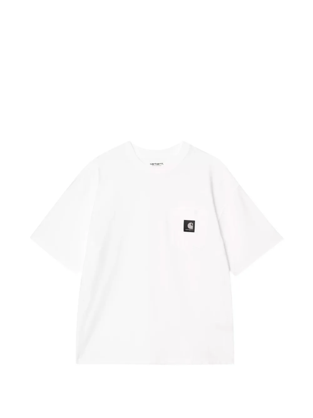 Carhartt WIP logo-patch pocket T-shirt - Bianco
