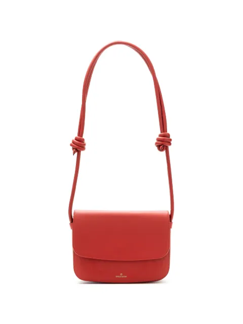 La Portegna Lucia knotted leather shoulder bag
