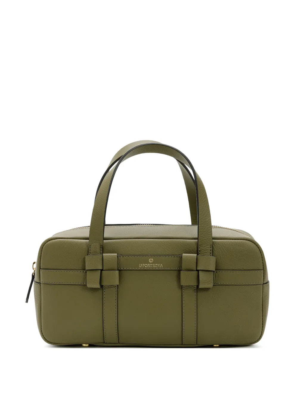 La Portegna Bibi knotted leather tote bag