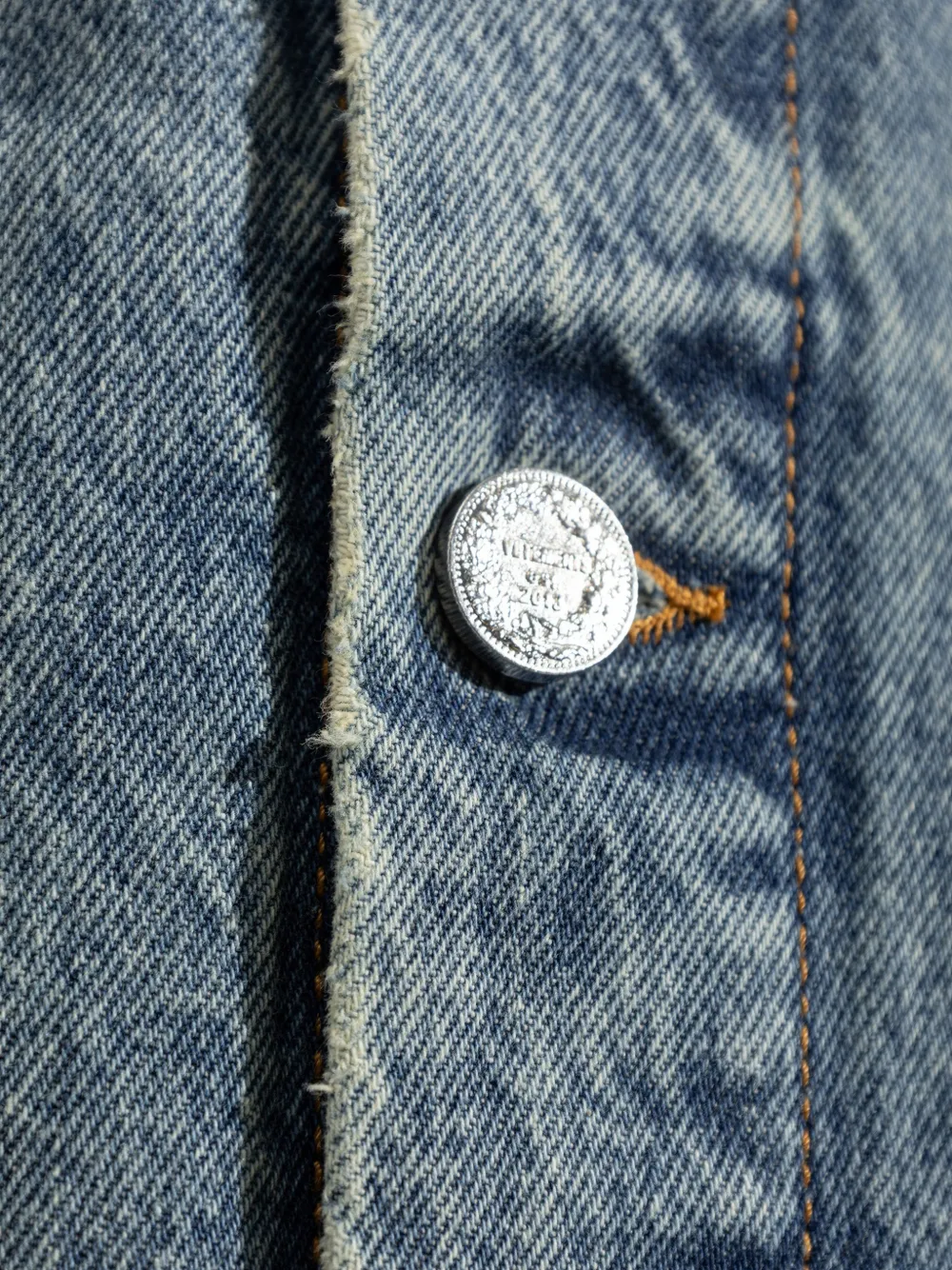VETEMENTS Denim jack Blauw