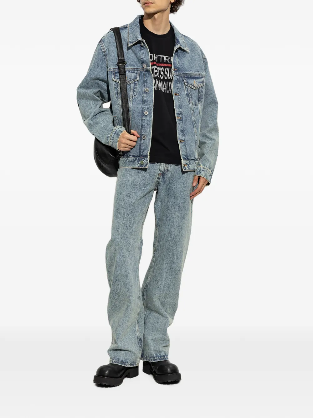VETEMENTS Denim jack Blauw
