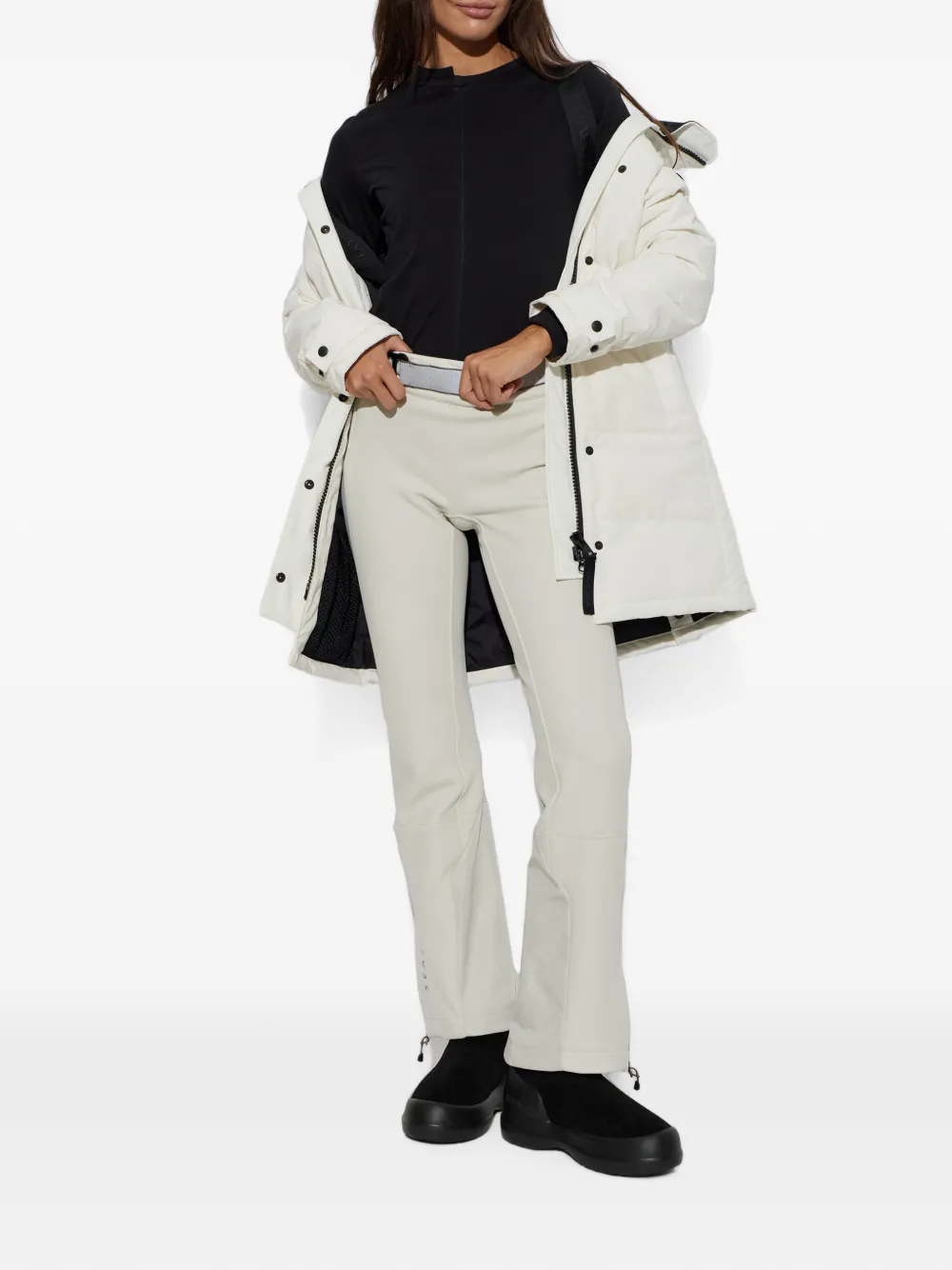 Canada Goose Shelburne down parka Wit