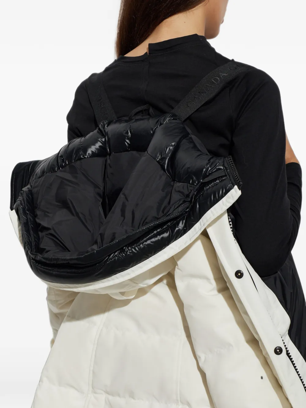 Canada Goose Shelburne down parka Wit