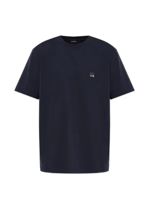 Givenchy logo-patch T-shirt | Blue | FARFETCH