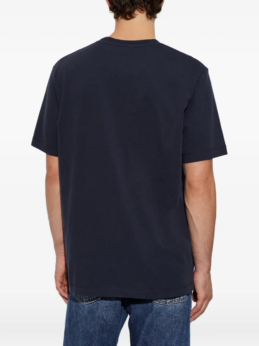DSQUARED2 T-shirt met ronde hals en logodetail Blauw