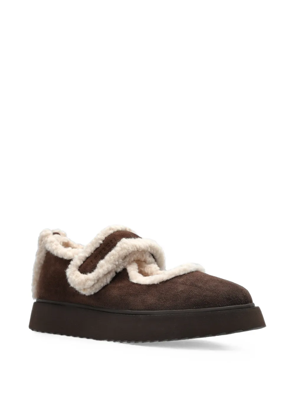 Inuikii Shearling M.J. ballet flats Bruin