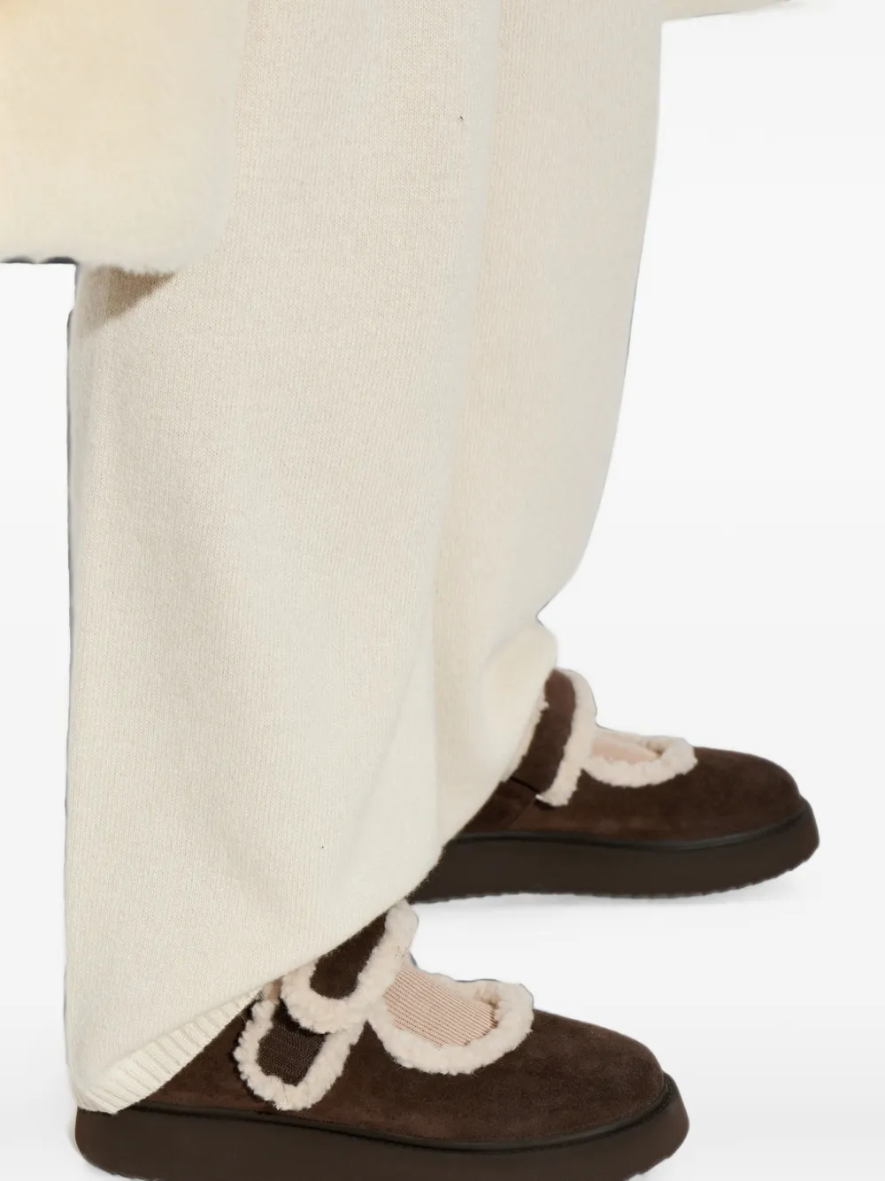 Inuikii Shearling M.J. ballet flats Bruin