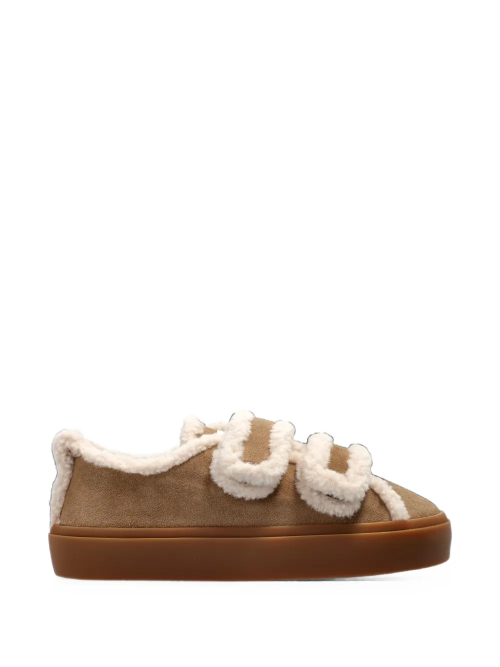 Inuikii Shearling Low touch-strap touch-strap sneakers