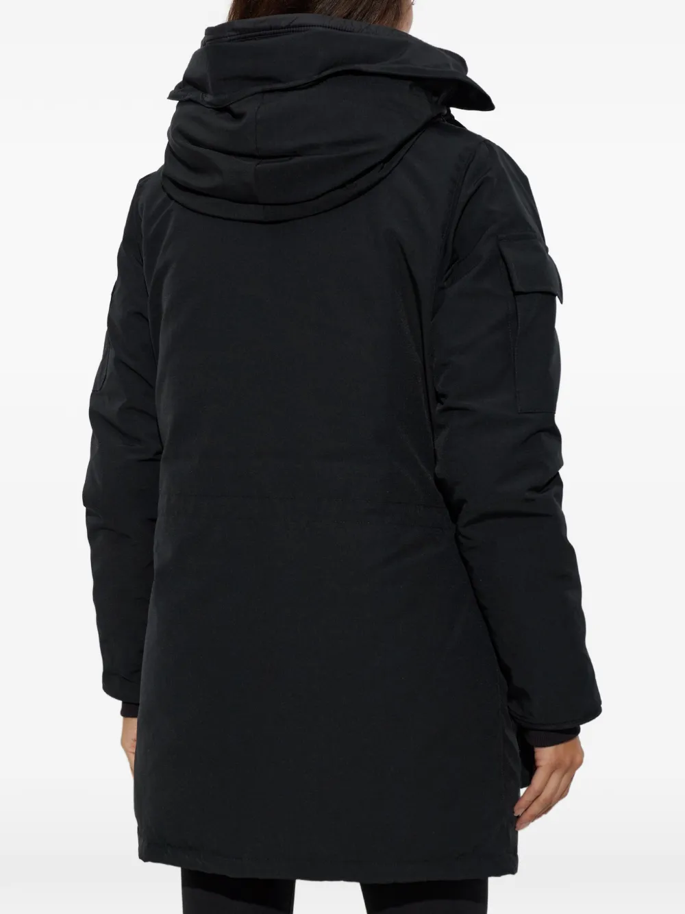 Canada Goose Expedition gewatteerde parka Zwart