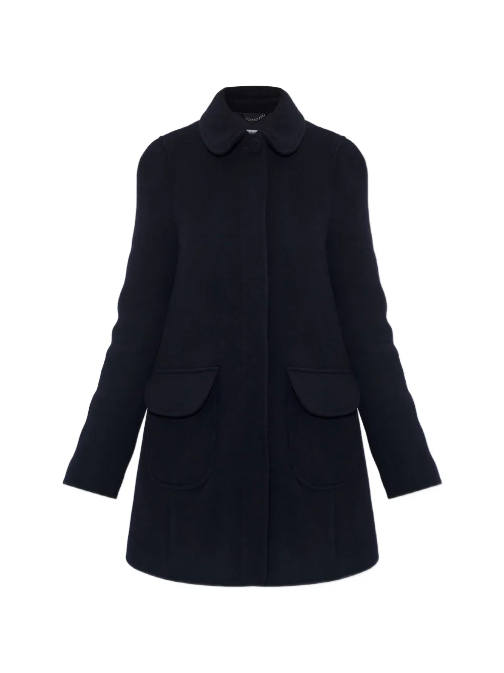 Moschino collared coat Blauw