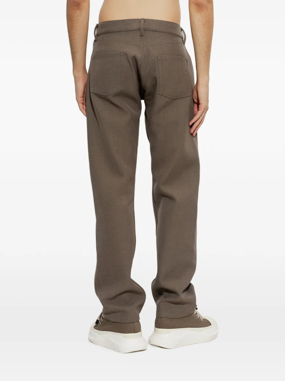 Rick Owens Straight broek Bruin