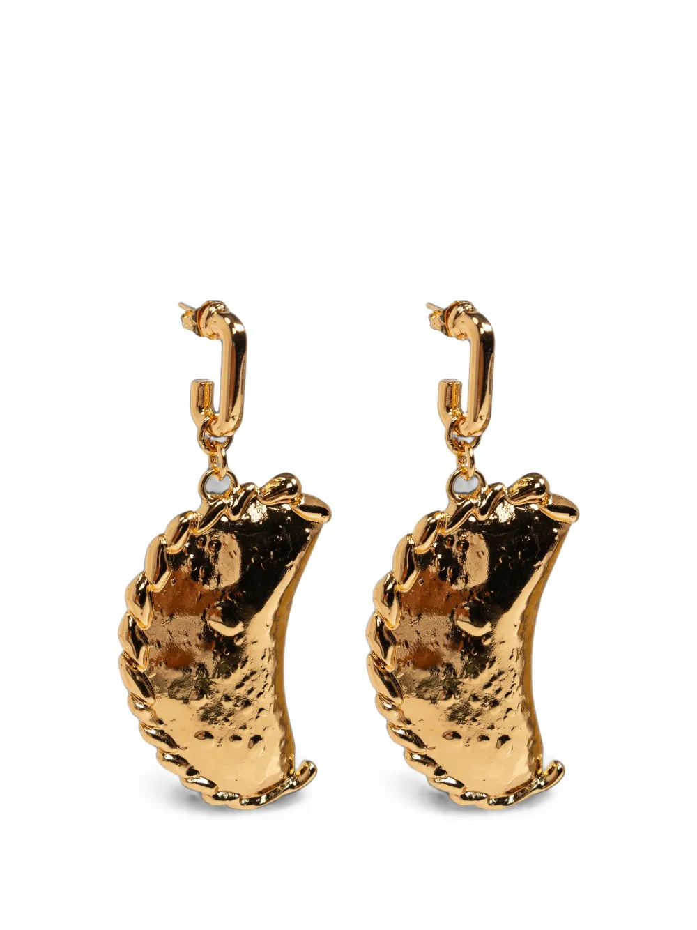 Moschino empanada-pendant earrings - Oro