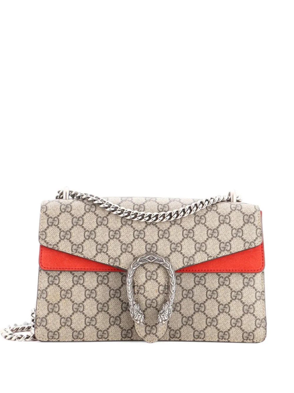 Gucci Pre-Owned Dionysus Bag GG Coated Canvas Small shoulder bag - Marrone