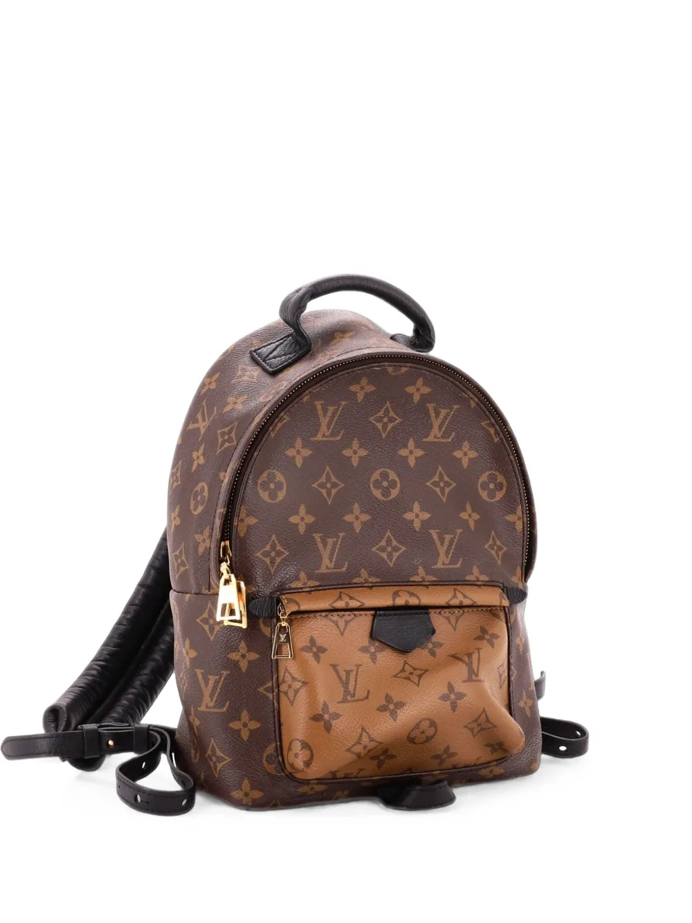 Louis Vuitton Pre-Owned Palm Springs Rucksack aus Canvas mit Monogramm - Braun