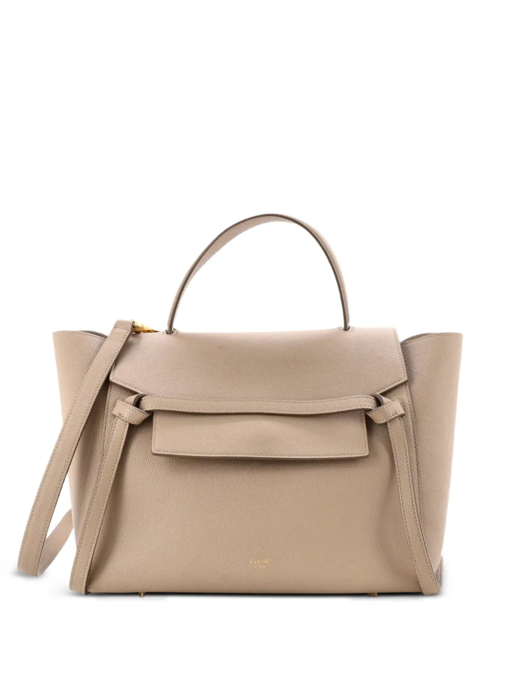 Celine Pre-Owned Belt Bag Textured Leather Mini shoulder bag - Toni neutri