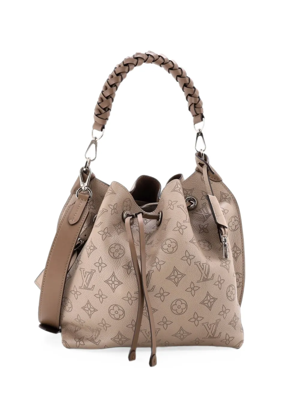 Louis Vuitton Pre-Owned Borsa a secchiello Muria Mahina in pelle - Toni neutri
