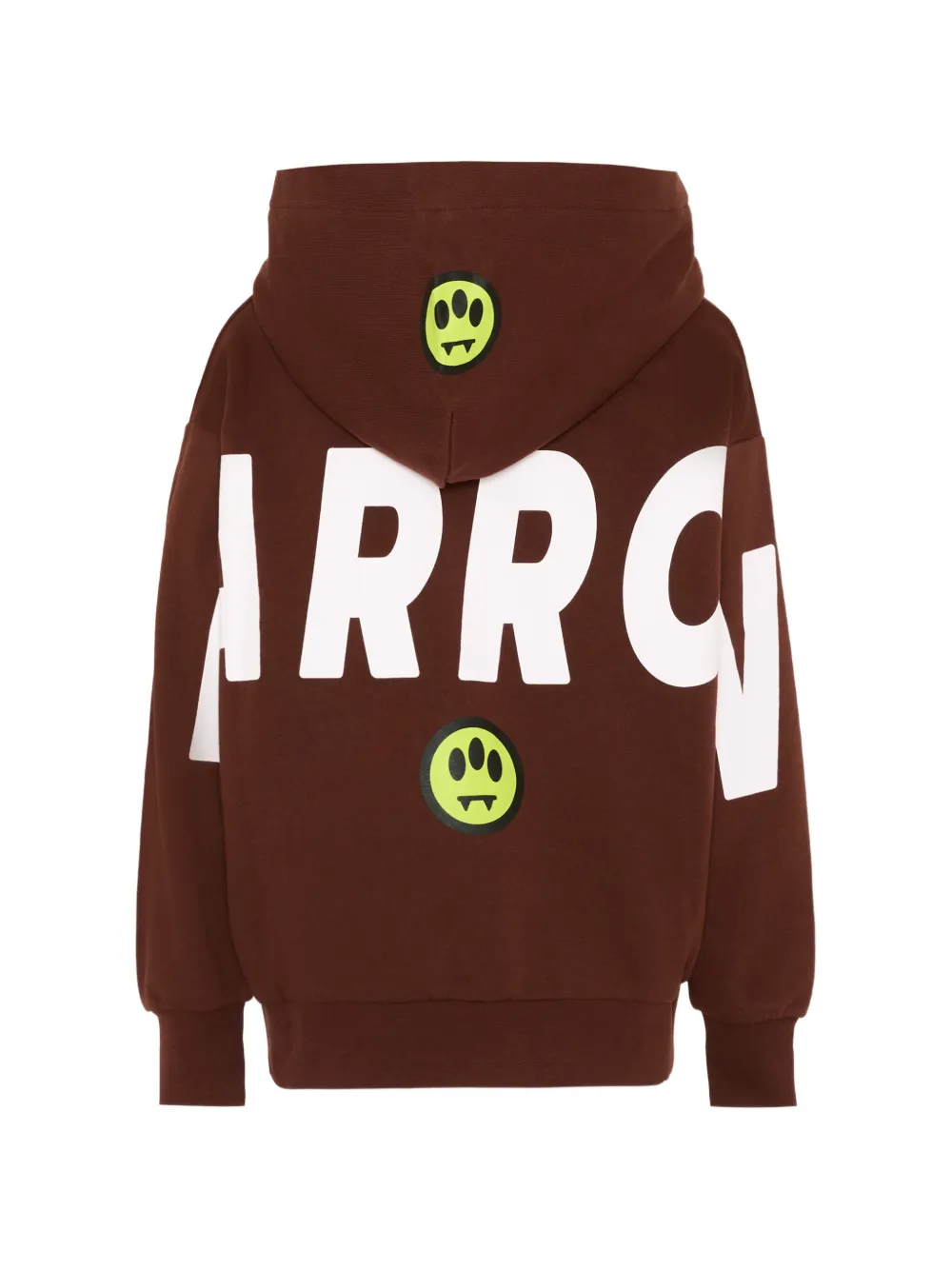 Barrow kids logo-print cotton hoodie Bruin