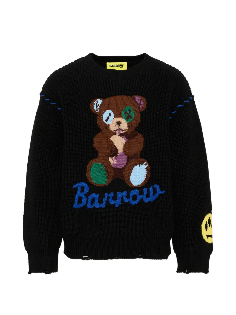 Barrow kids Maglione con effetto vissuto - Nero