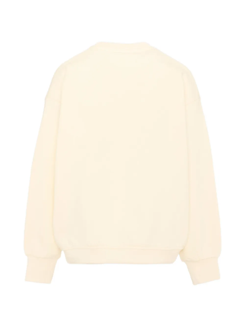Barrow kids Katoenen sweater met logoprint Beige