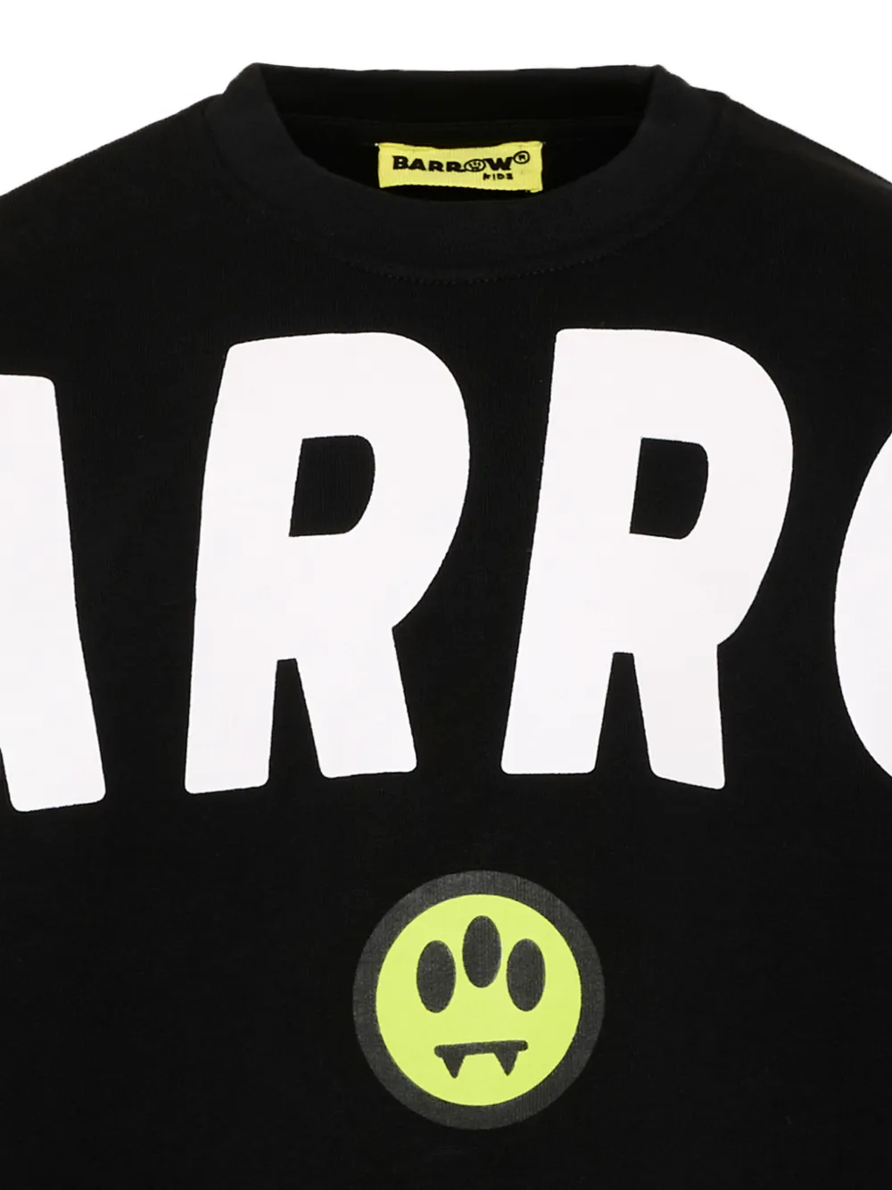 Barrow kids Trui met logoprint Zwart