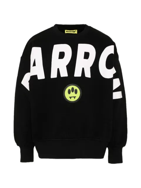 Barrow kids suéter con logo estampado